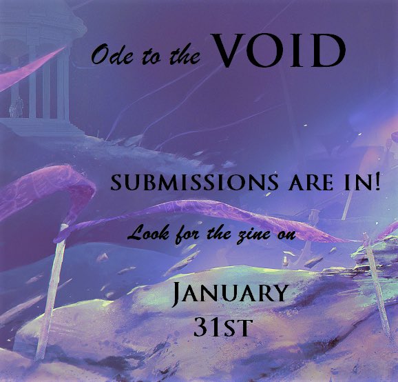 OdeToTheVoid's tweet photo. Hello everyone! All our submissions are in, and our graphic designers have started compiling the zine for January 31st! We hope you’ll enjoy 🐀 #Dishonored https://t.co/JtFocAf6Db
