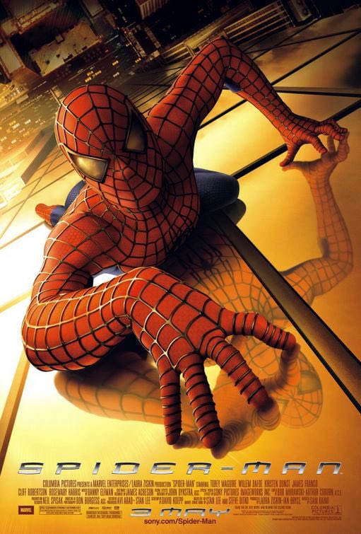 RT @RonnyPugs: Sam Raimi’s Spider-Man trilogy really had the best comic book film posters. https://t.co/aMXAKeWZHB