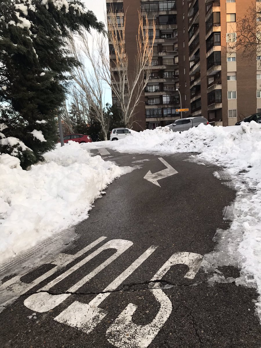 LADY_VERDE's tweet photo. Mira @jesussantosalc un anciano limpiando y los vecinos retirando nieve ,mientras tú y tus enchufados de #Esmasa de #Alcorcon , muy rápidos para cobrar sin trabajar, pero no dimites ni loco, pijomunista.
Canalla! 
#AlcorconColapsado https://t.co/kXmftSAQld