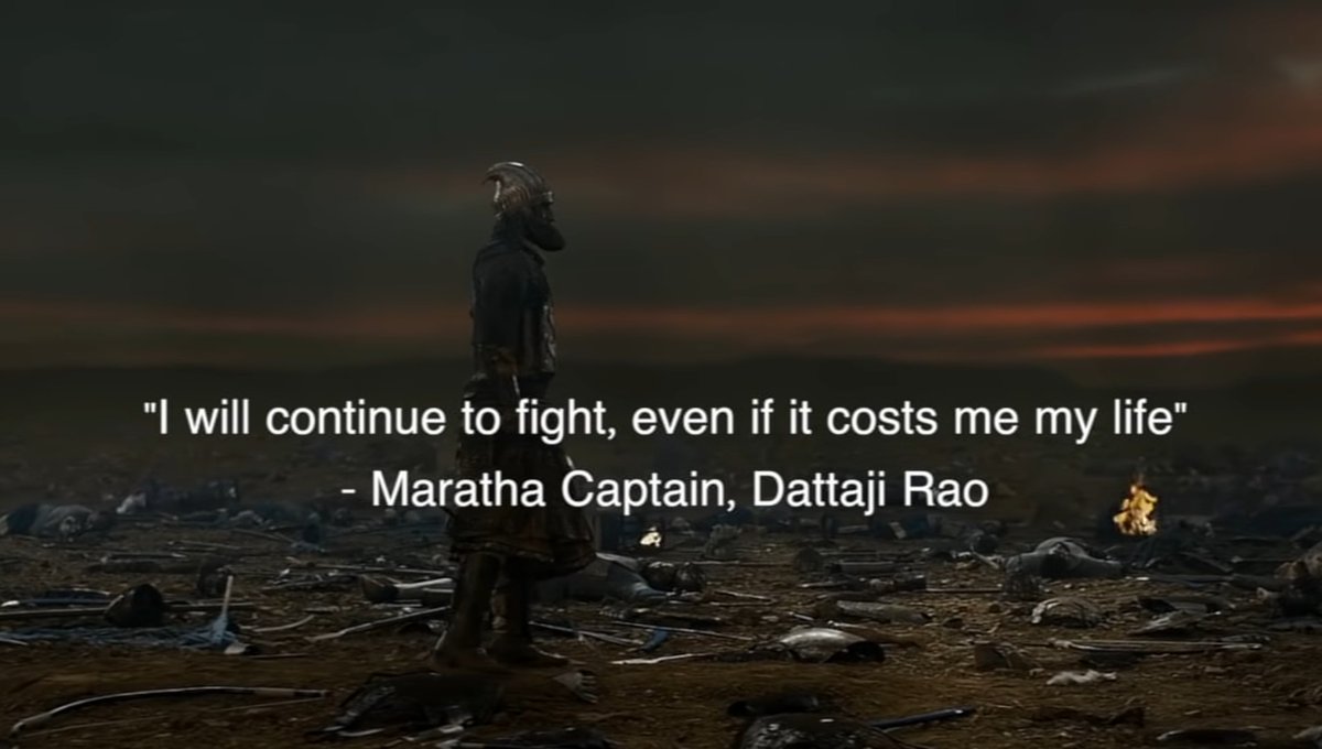 Thread: Marathas and Indian National ConsciousnessThis day on 10 January 1760 (261 years) in the battle of Burari Ghat (North Delhi) Datta Ji Scindia laid down his life nd his last words were(It was 1 of many battles faught between Afghan and Marathas between 1757-1761)