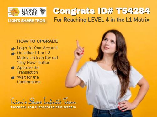 EARN BIG WITH LION'S SHARE INFINITE TEAM! tweet media