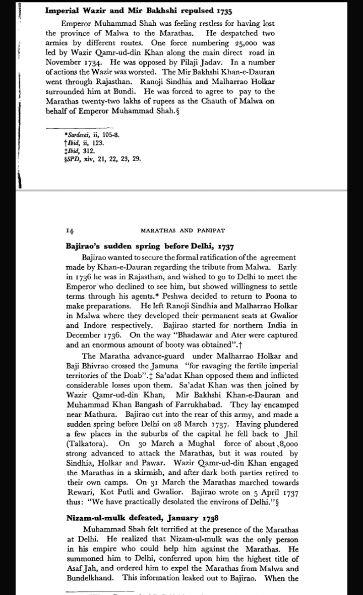 5Within few decades after death of aurangzeb whole of Central India was under Maratha Rule.Maratha authority came so close to Calcutta that british Merchants dug a deep long Trench came to be known as "Maratha Ditch".