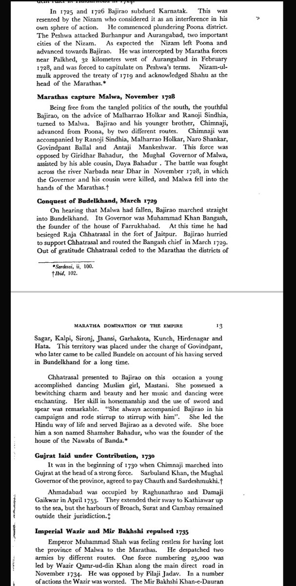5Within few decades after death of aurangzeb whole of Central India was under Maratha Rule.Maratha authority came so close to Calcutta that british Merchants dug a deep long Trench came to be known as "Maratha Ditch".