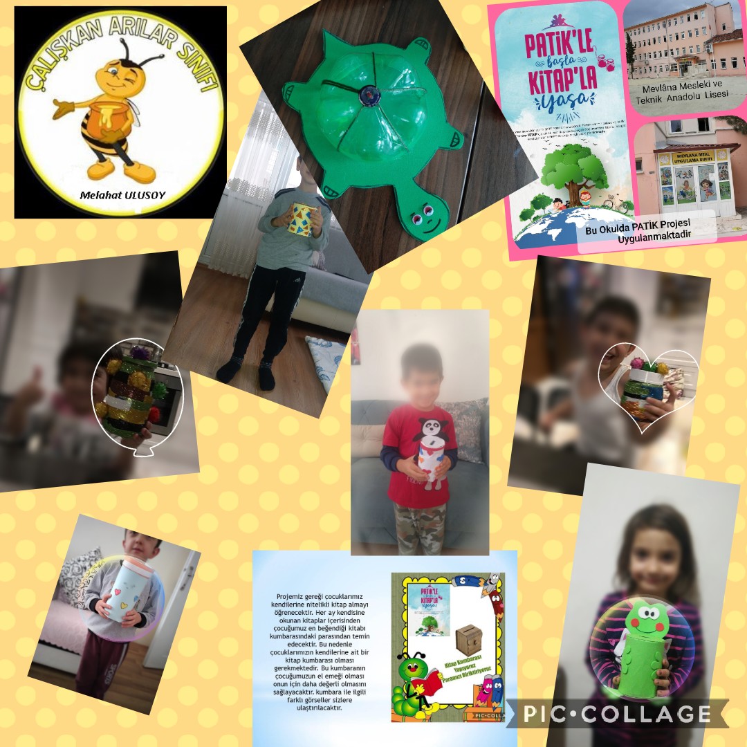 Her gün içinde ne kadar para olduğunu bilmemize rağmen içini görmeye çalışıp, şıngırdatırdık hatta bir taraftan şarkılar mırıldanırdık. Öğrencilerimizde de kitap alma heyecanını kumbara ile desteklemek istedik.