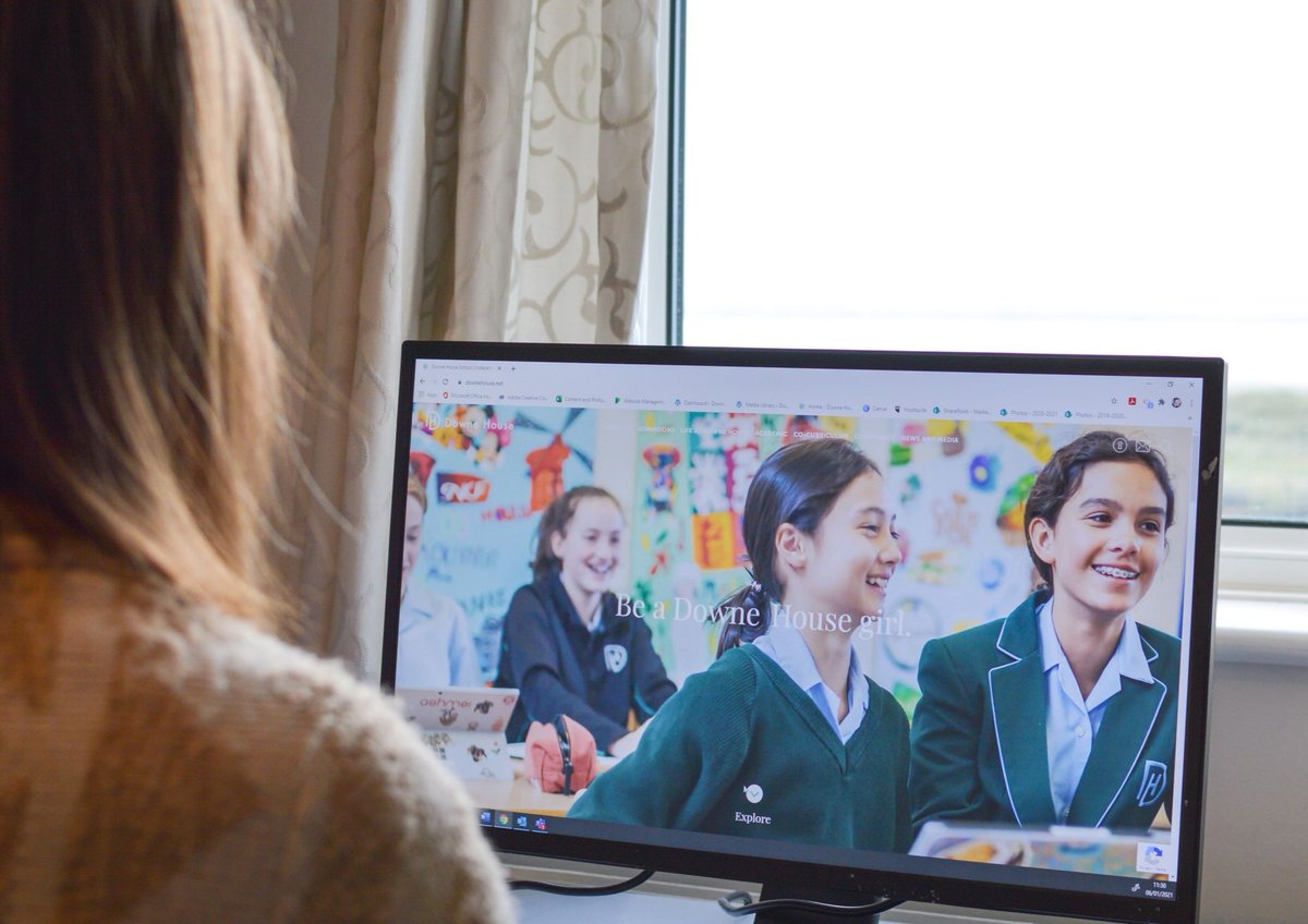 DowneHouse's tweet photo. We're looking forward to seeing everyone online tomorrow for the Lent term - of course not what we planned but let's make the most of this period to be creative, caring, positive, innovative and hopeful #DigitalDowneHouse #remotelearning #DowneCommunity https://t.co/DY6nEblqEh