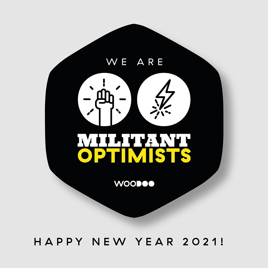 woodoo's tweet photo. We are #MilitantOptimists. We are #WoodWorshipers. We urge the industry to #decarbonate. Through our innovations, our bio-materials and our constant efforts, we strive to become #HeroesforNature. We wish you all a beautiful new year, and invite you to embrace #MilitantOptimism! https://t.co/Ish5k1A1CZ