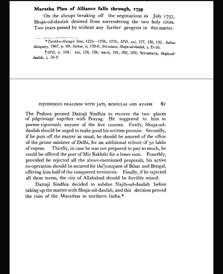 8.Marathas always tried to recover hindu religious sites