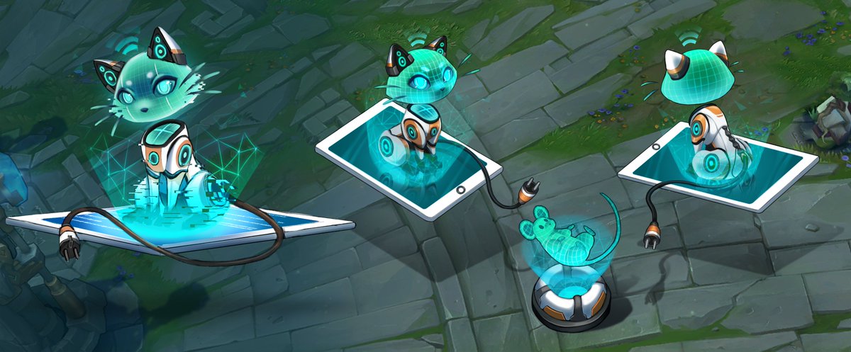 Harimizz's tweet photo. - Program Yuumi - 

This is the full project, with a ward this time, two icons a splash and a border ! I hope you like it, was fun for me to draw something a bit SF this time ! 

Support me on Ko-fi ♥ https://t.co/0cHrysGjHZ
#leagueoflegends #artoflegends https://t.co/LhKV0aw8jp