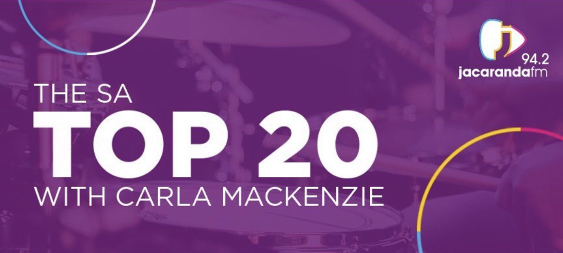 The SA TOP 20 top 3: 

🥇<a href="/JimmyNevis/">JimmyNevis</a> - Magenta
🥈<a href="/KarlienVanJ/">KarlienvanJaarsveld</a> - Wegloop
🥉<a href="/Jesse_Clegg/">Jesse Clegg</a> - Speed of Light

Full chart: bit.ly/3n3UV8s