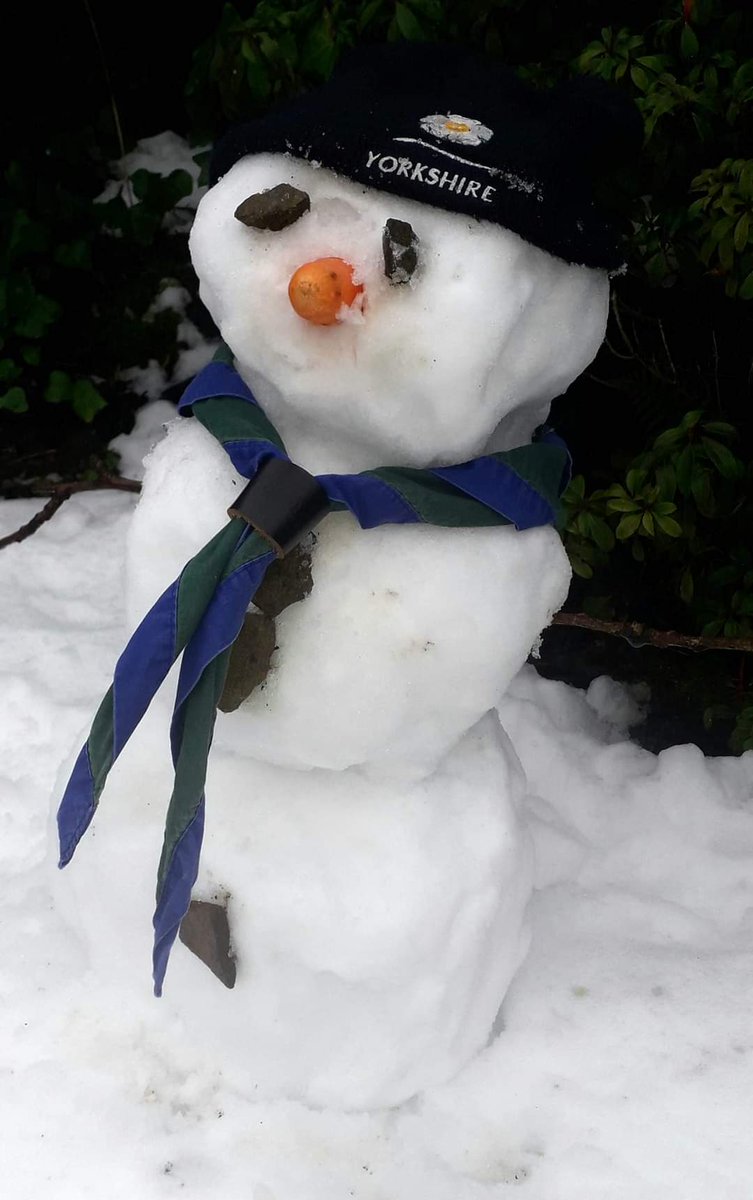 Many of our Scouts have been enjoying the snow - have you? We'd love to see your photos! ☃️