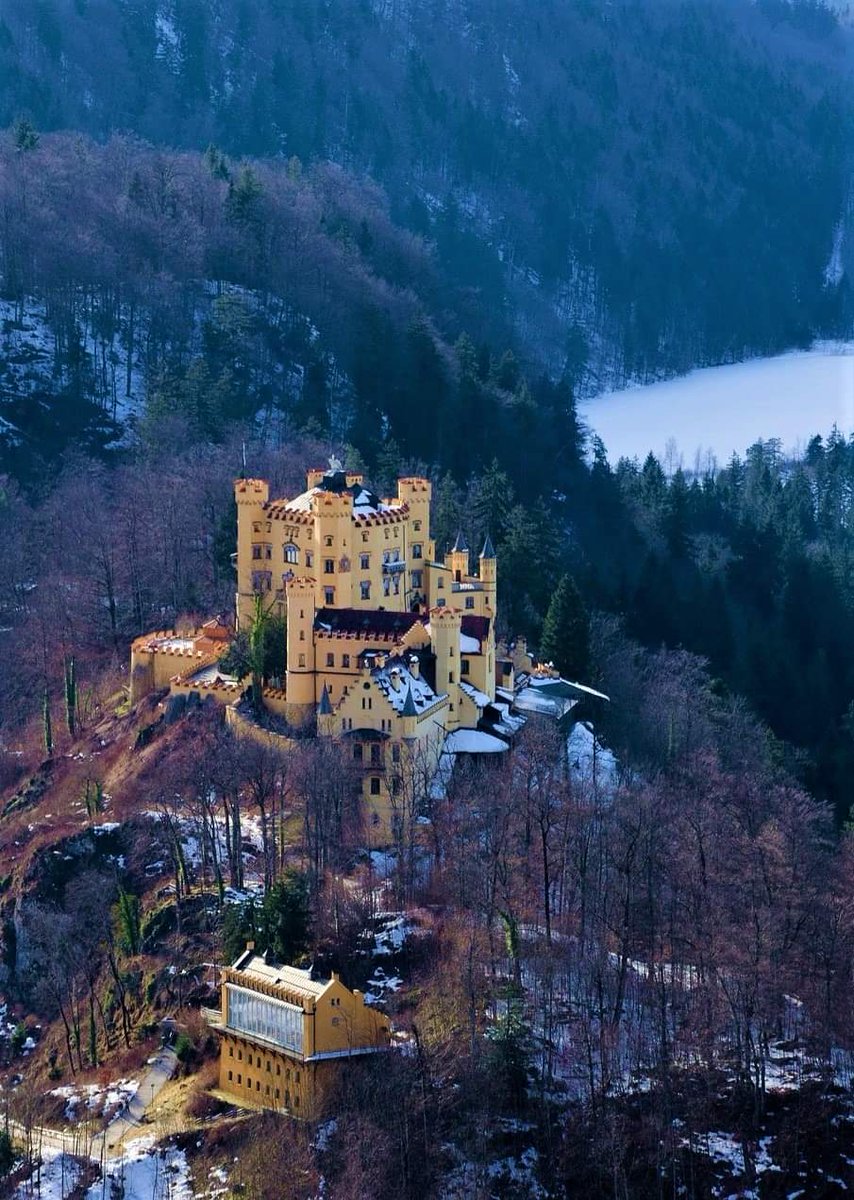 must_travel's tweet image. Hohenschwangau Castle, #Germany. #travel #musttravel
