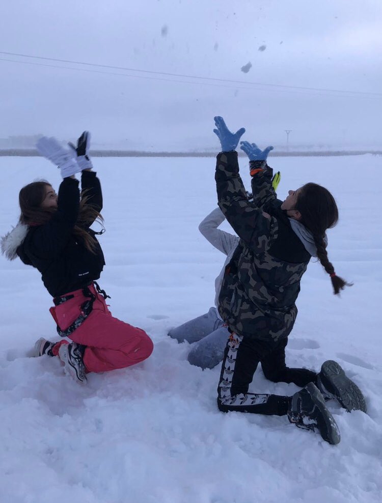 Como 3 nenas pequeñas 🥰❄️❤️