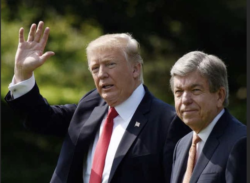 I know we are focused on Missouri Sen. Josh Hawley, but let me tell you about MO Sen. Roy Blunt.-Blunt is chairman of the Senate Rules Committee which has oversight on the Capitol Police.-Blunt is against impeachment.-His son is on the board of the NRAHe’s is up in 2022.