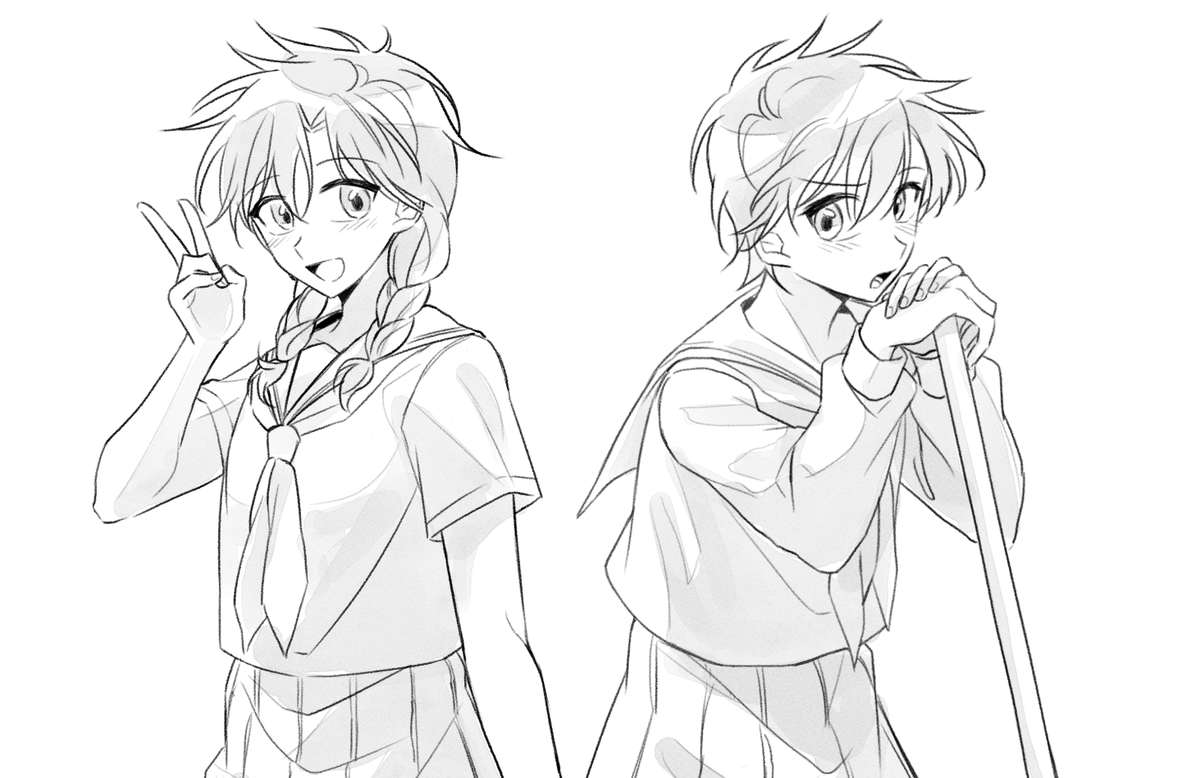 아오코 어떤 헤어스타일을 해도 귀여울 것 같아