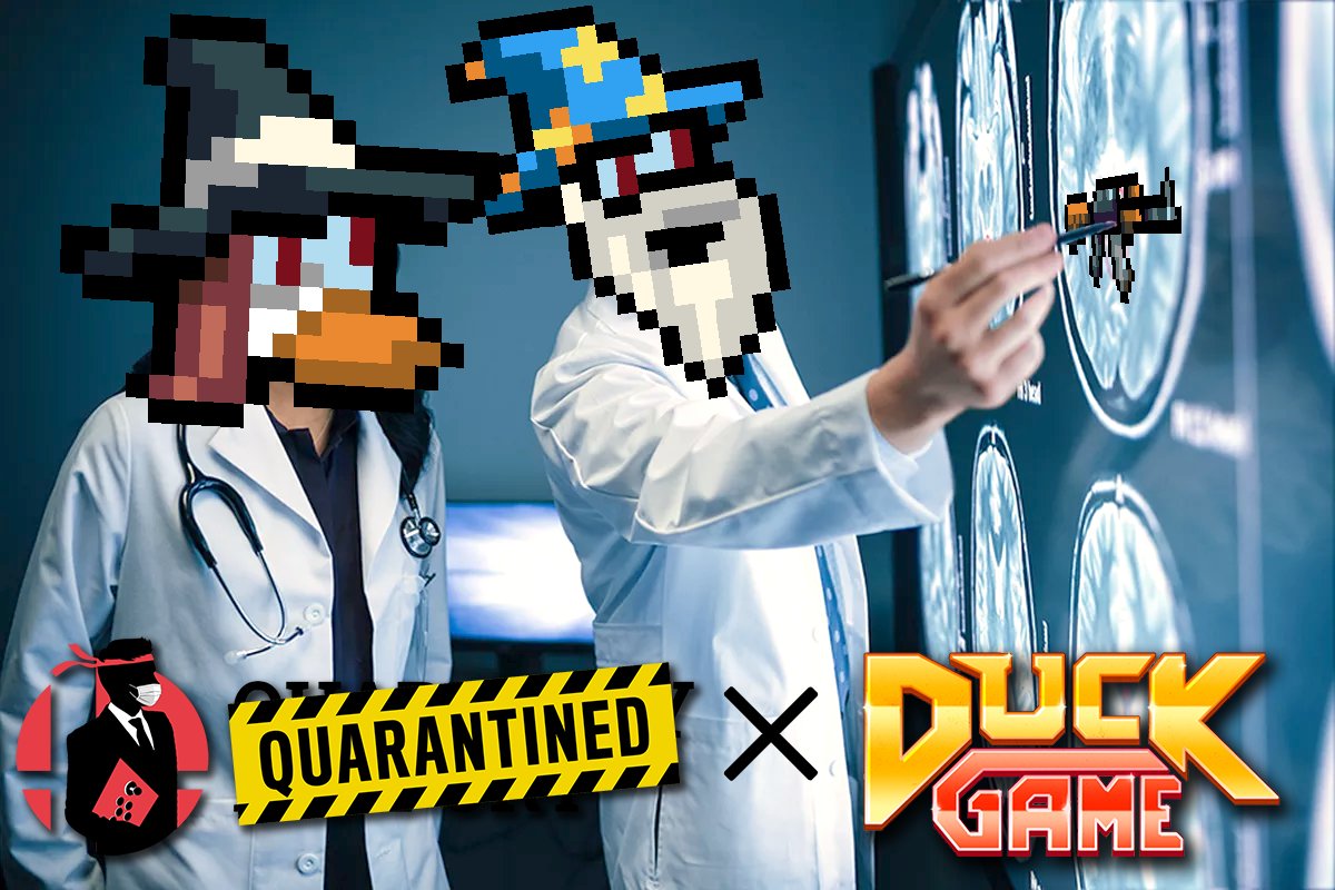 QtrlyRapport's tweet photo. We're happy to welcome back @duckgame_ as our first sponsor for #QR3

They've provided a $500 pot for the bracket on Feb 20th! If you need to start training, RT this post for a chance to win a copy in the next 24h!

📄INFO: https://t.co/ehZ1CKvhSf
🏆EVENT: https://t.co/LXfMTFm7hS https://t.co/D4mxOjJdS2