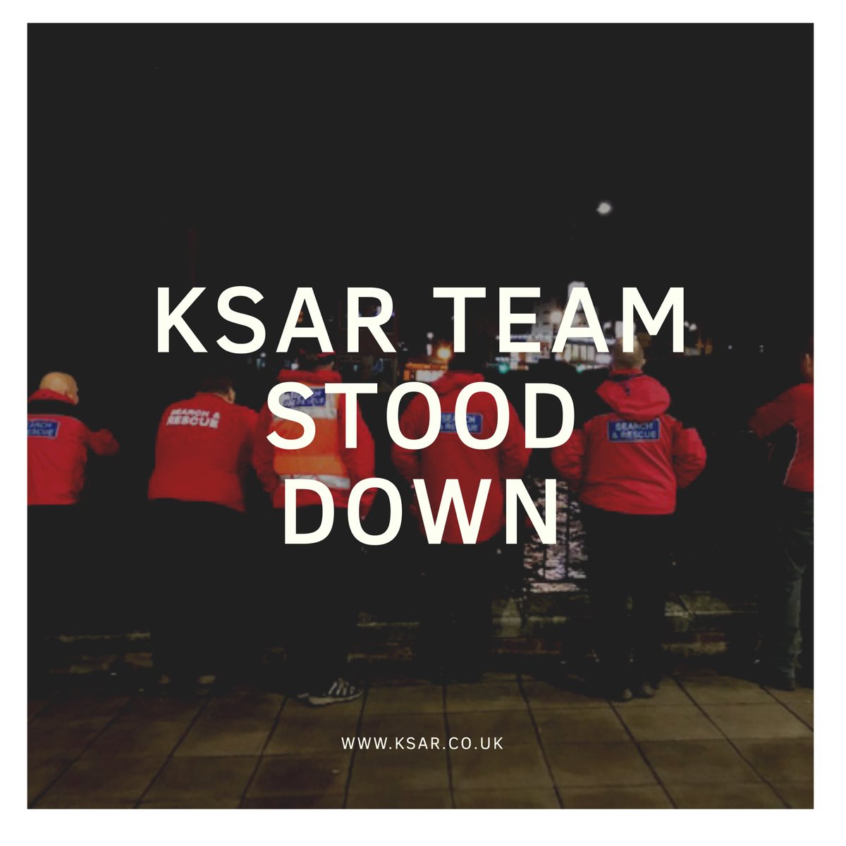 K_S_A_R's tweet image. Team stood down after a very cold search, missing person located and is now safe. #missingperson #reportedmissing #nsardakent #kenttogether #searchandrescue