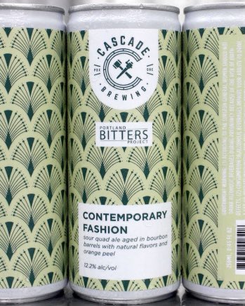 Huzzah <a href="/cascadebrewing/">Cascade Brewing</a>. 250ml (8.4oz) #nips cans.