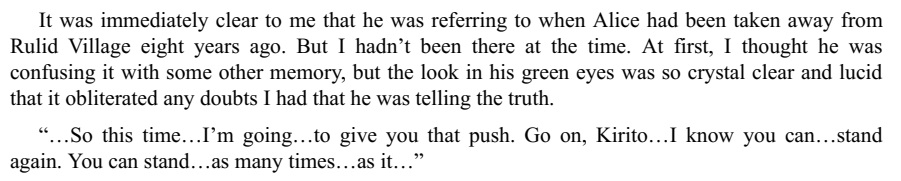 - Previous tweet is already in V14:“Green eyes, so familiar and comforting they made me want to cry, looked back at me through barely lifted lids.”"...the look in his green eyes was so crystal clear and lucid that it obliterated any doubts I had that he was telling the truth."