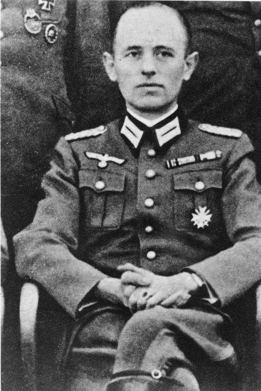 Reinhard Gehlen, who had been a colonel in the Wehrmacht on the Eastern Front, formed the Gehlen Organisation after the war, sponsored by the CIA, which he eventually reformed into West Germany’s Federal Intelligence Service (Bundesnachrichtendienst; BND). 17/