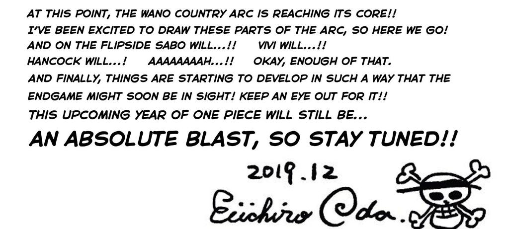 As for Sabo + Vivi the icing on the cake is Oda's statement in jump festa 2019. He teased "Sabo will...! Vivi will...! Hancock will...!" Boas recapture and facing her past is INEVITABLE. We know this. Putting Boa, Sabo, and Vivi together ONLY confirms to me that they're enslaved