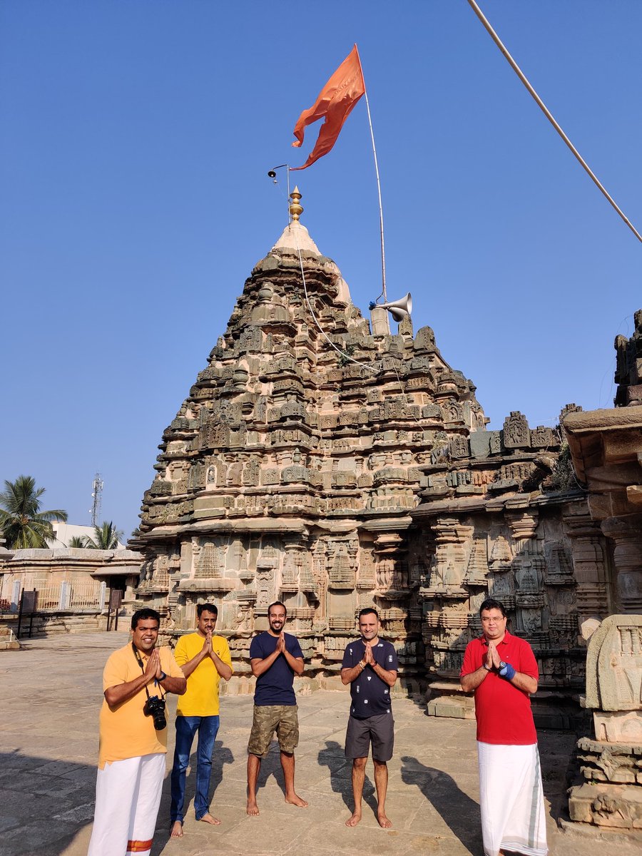 2) This Someshwara temple is over 15 centuries old. There is no Linga here. It is having a Shiva riding Nandi murti, which was brought in from Saurashtra, Gujarat about 900 years ago.