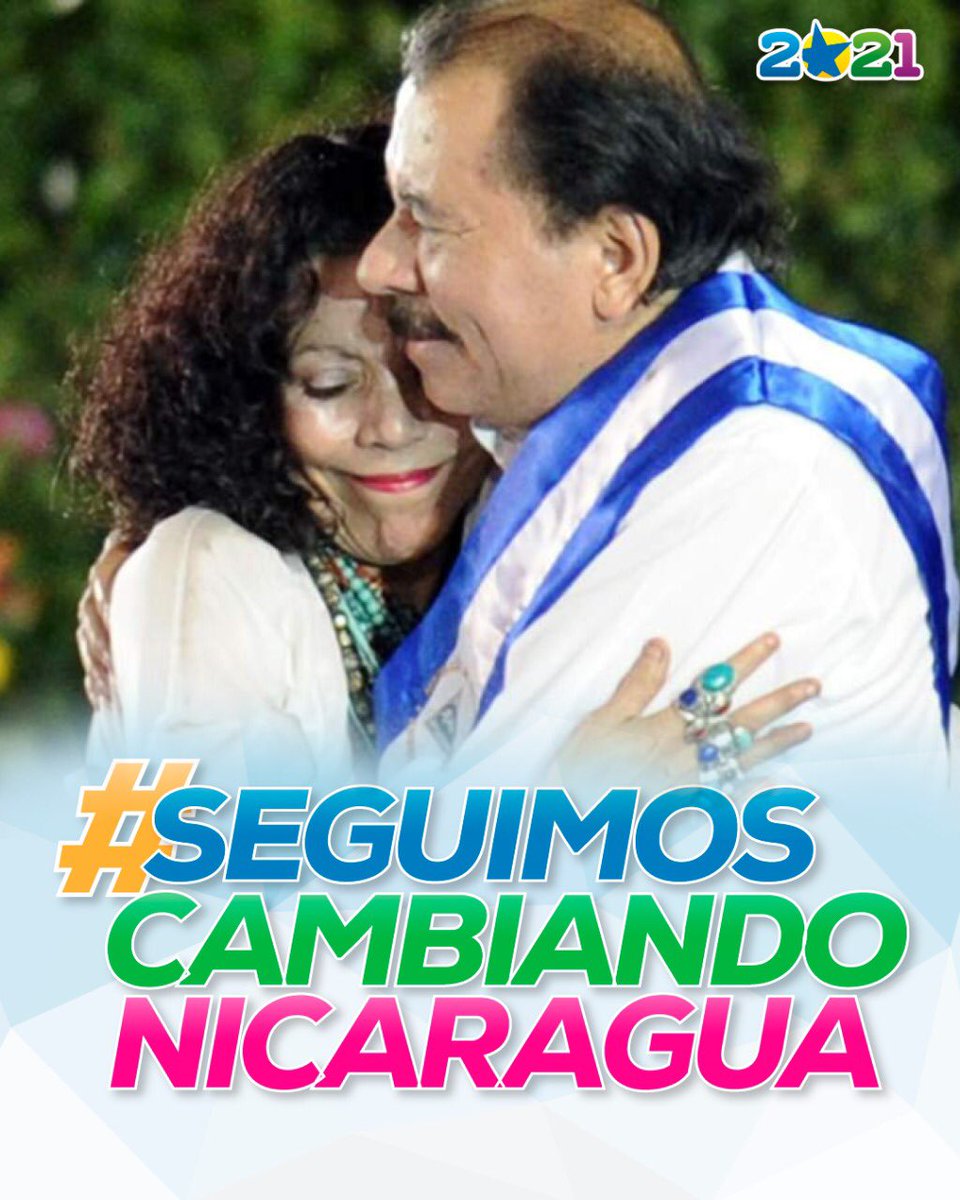 ALSESEBACO's tweet photo. #SeguimosCambiandoNicaragua | Este 10 de enero se cumplen 14 años en los que el amanecer dejó de ser una tentación y el pueblo nicaragüense retornó a ser PRESIDENTE ✊🏻🔴⚫️ 

Con la conducción del Comandante Daniel Ortega vamos a seguir forjando nuevos caminos de paz, prosperidad https://t.co/POk2G2dD3P