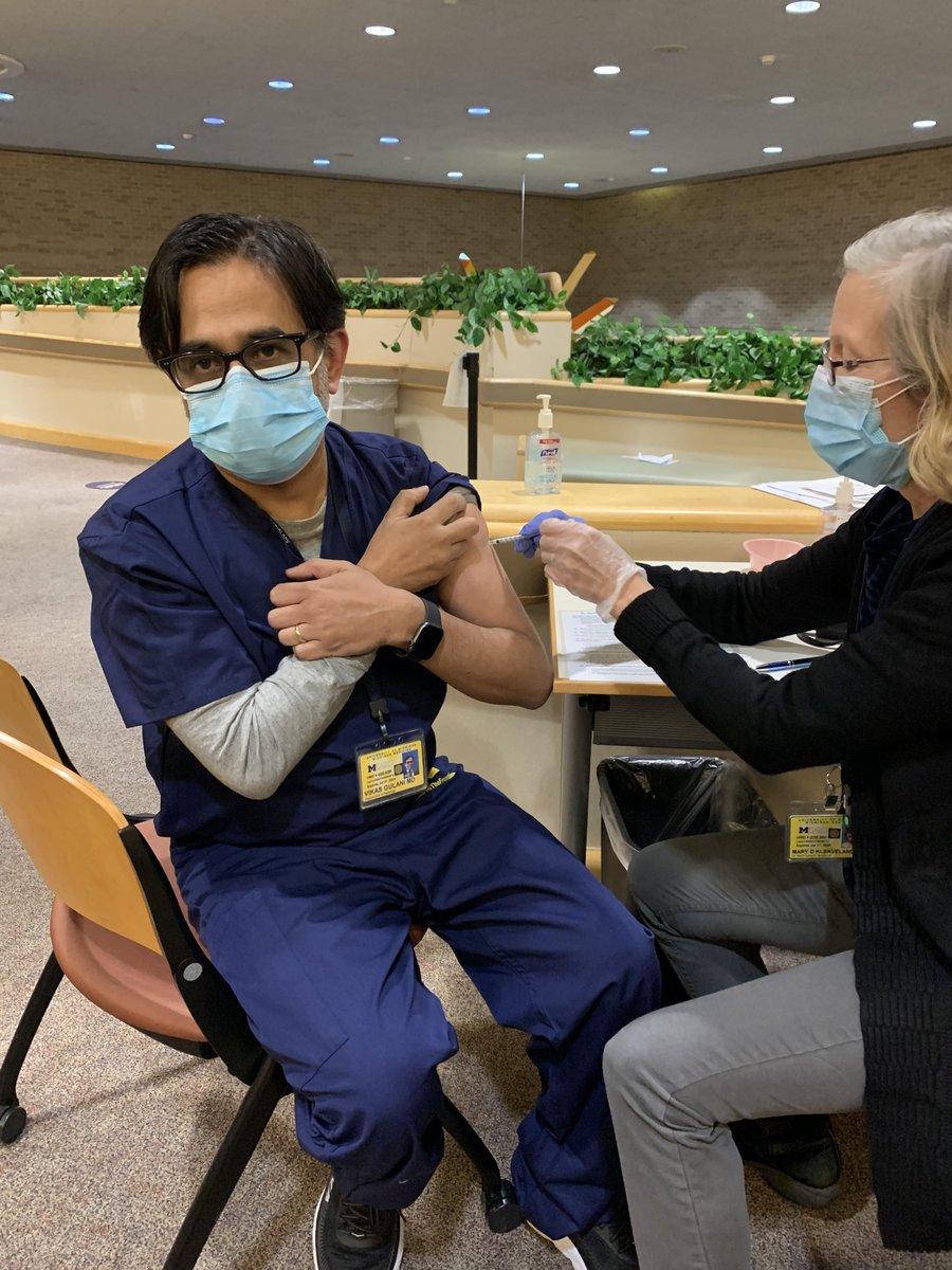 Vikas Gulani (@mrivikas) on Twitter photo Vaccination is safe and effective. I got mine Jan 1; what a way to start the year. Sharing the image to show that physicians are opting in themselves. 70-90% participation is needed for herd immunity. If you're on the fence, please get vaccinated. <a href="/UMichRadiology/">Michigan Radiology</a> <a href="/umichmedicine/">Michigan Medicine</a> Vaccination is safe and effective. I got mine Jan 1; what a way to start the year. Sharing the image to show that physicians are opting in themselves. 70-90% participation is needed for herd immunity. If you're on the fence, please get vaccinated. <a href="/UMichRadiology/">Michigan Radiology</a> <a href="/umichmedicine/">Michigan Medicine</a>