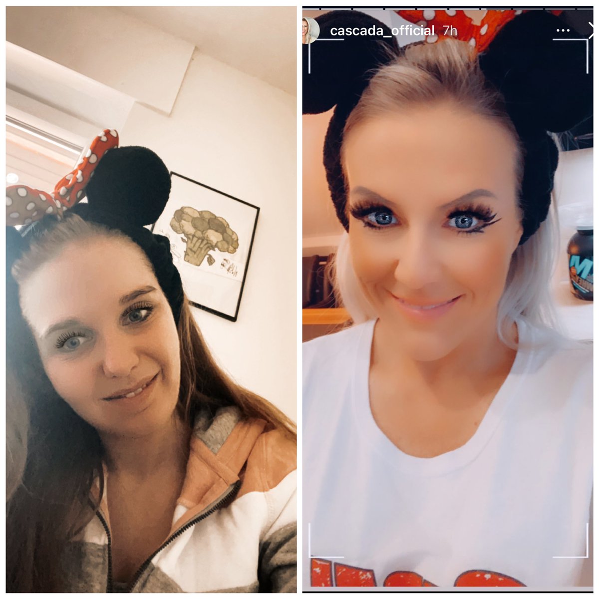 Hey Natty, da haben wir wohl den gleichen Geschmack 😅 aber minnie/ mickey mouse geht einfach immer 🥰
Achja und der Brokkoli ist natürlich auch dabei 😉  liebe Grüsse ❤️ <a href="/cascada_music/">Cascada</a>