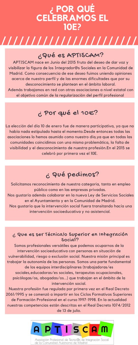 aptiscam's tweet photo. Hoy celebramos el tiempo que llevamos luchando para visibilizar nuestra profesión #10E #yosoytsis
@PSOEMadridAyto @GrupoPPMadrid @MasMadrid__ @CsMadridCiudad @podemosmad https://t.co/0RGb7g5cK4