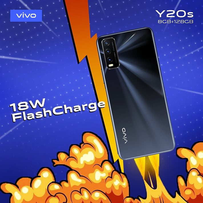 vivo__Nigeria's tweet photo. Leave your smartphone battery worries behind and Juice up easily in no time with the Y20s 18W FlashCharge feature
Available for purchase ₦89,900 in authorised retail stores nationwide
#vivoNigeria #Y20s #MorePowerMoreFun #5000mAh #BigBattery #SideFingerprintSensor https://t.co/Pwql65g1jE