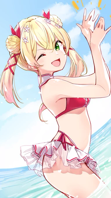 #ねねアルバム
冬だけど、水着ねねち! 