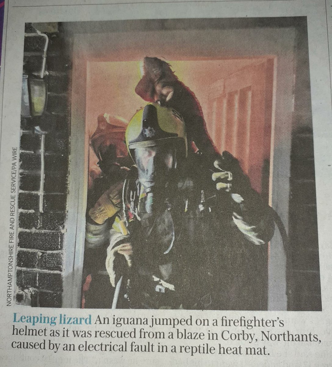 Good work <a href="/northantsfire/">Northamptonshire Fire & Rescue</a>  and a great picture