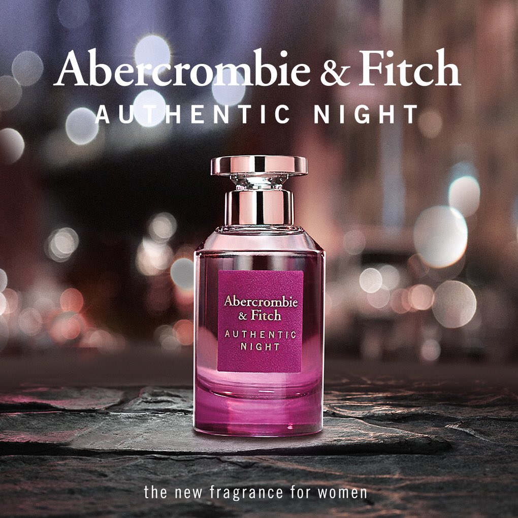 AUTHENTIC NIGHT for Women is for the woman who loves sharing life's real, raw and unexpected moments with friends.
Shop online at https://t.co/YPeSNInX5y
#AbercrombieandFitch #Authenticnight #fragrance #forher #perfumes #perfumelover #Jashanmal #Bahrain https://t.co/MK2vGs5uNd