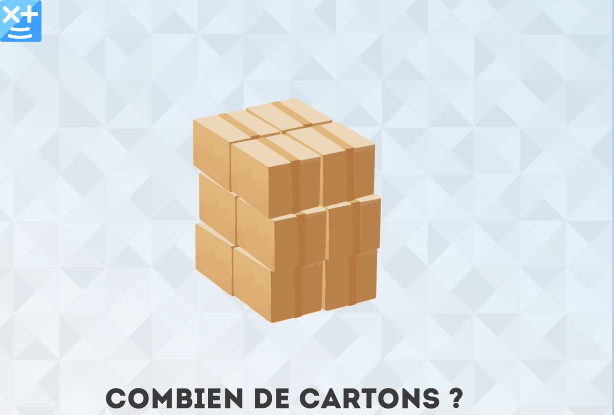 HowManyJeu's tweet photo. Dans les cartons...
...Du calcul de volume pour la prochaine version : mobiliser ses tables &amp; visualiser un volume à partir d'empilements de cubes unités.. 
Bref, tout ce qu'il faut pour cartonner en calcul mental :) 

#calculmental #howmany #mathsenvie #primaire  #Maths https://t.co/iWInLh4EbN