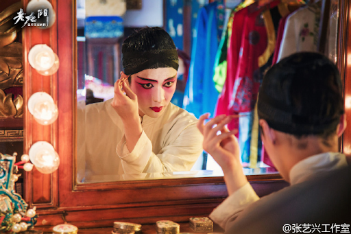 Lay has been starring in Chinese movies and dramas, some of his works are The Mystic Nine, The Golden Eyes and Operation Love