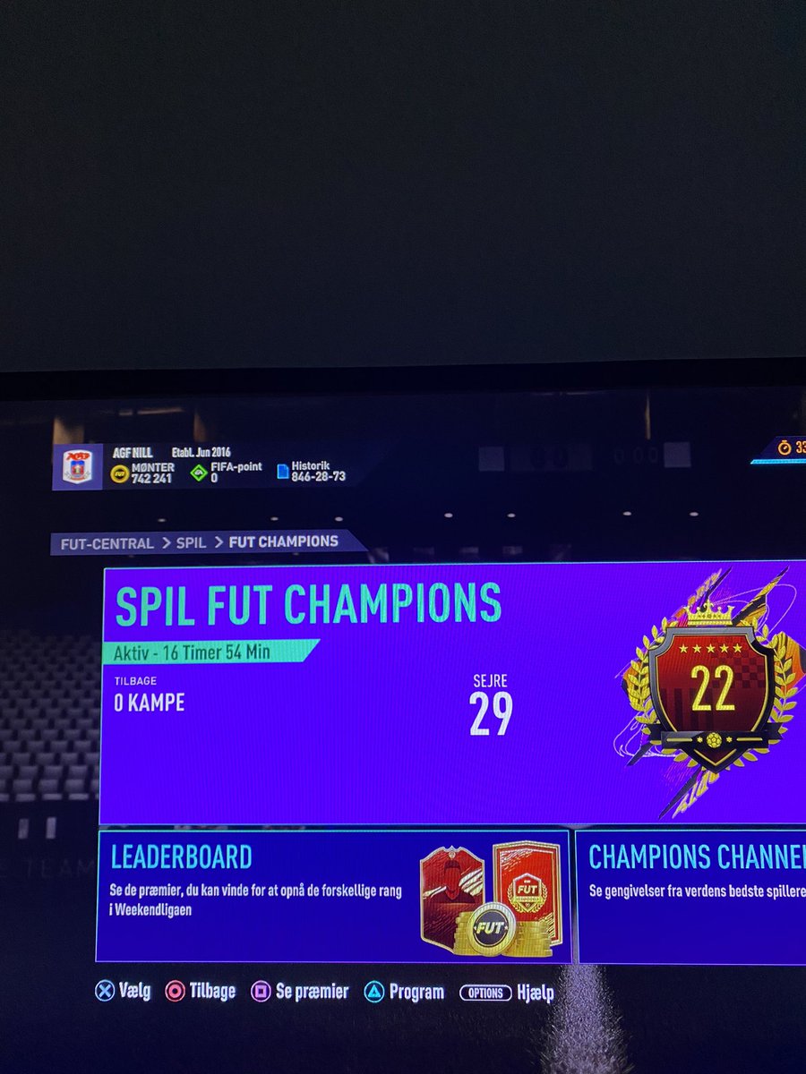 En hård fifa uge ender ud i en 29-1 og dermed maks pro point for måneden✅💪