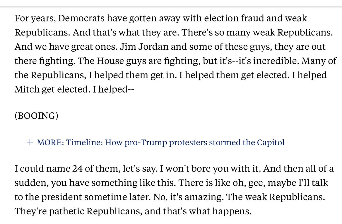 Trump is not a great communicator. But like many politicians, he urges his supporters to ‘fight’ for their side. This is, clearly, not talking about physical violence.He is clearly talking about being strong, about standing up for one’s convictions.2/