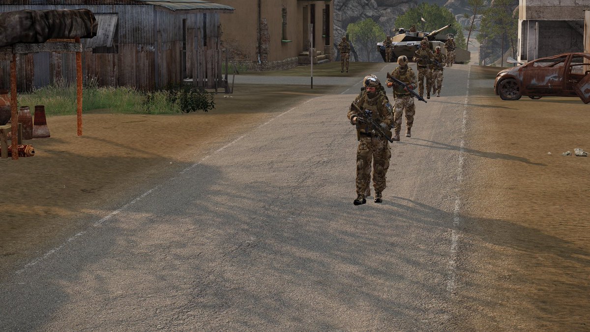 IncursoriT's tweet photo. @Arma3official @bohemiainteract #fapovoisland #fapovosunset #arma3milsim #arma3clanitaliano #milsim #simulazionemilitare #dlctank #itf45 #arma3workshopmassi https://t.co/Ulabe4vKOD