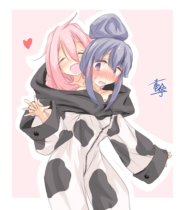 #ゆるキャン
#志摩リン
#各務原なでしこ
あったかいね～☺️ 