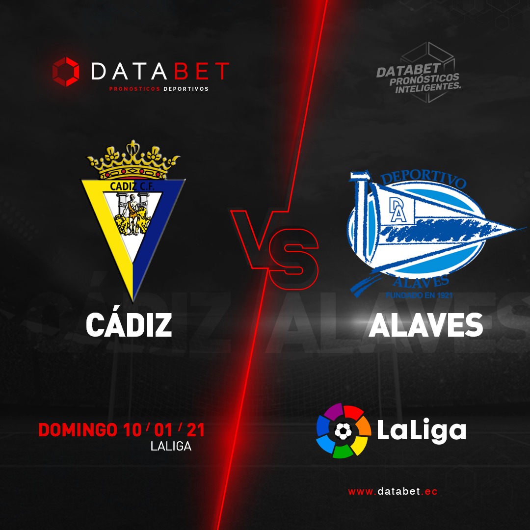 DatabetOficial's tweet photo. El Cádiz CF recibe hoy al Deportivo Alavés, por la jornada 17 de LaLiga Santander en el Ramón de Carranza.
¿Cual es tu pronóstico para este encuentro?
#databet #LaLiga https://t.co/VQPyIPWZsy