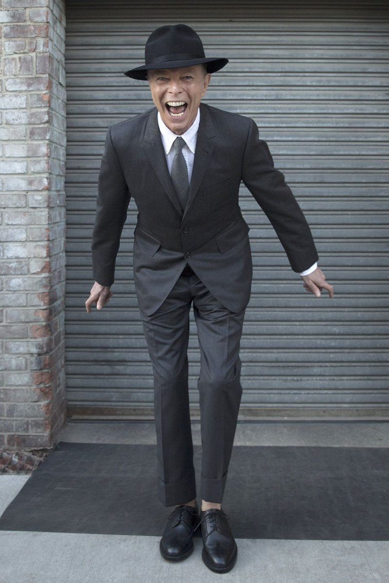 consequence's tweet photo. The final known photograph of David Bowie, who died five years ago today.⁠ https://t.co/lQClJxO67N