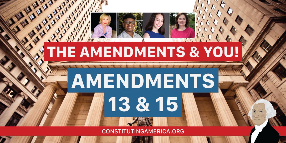 Join us Tuesday Jan. 12, 2pm ET as we continue our series: The Amendments & You! This week: Amendments 13 & 15 w/special guest Stacy Washington!  Click here for more info and to sign up now: constitutingamerica.org/tuesday-cc-01-… @StacyOnTheRight @Project21News #TheAmendments #Constitution