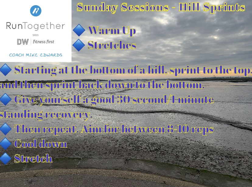 SUNDAY SESSIONS | Hill Sprints

groups.runtogether.co.uk/CoachMikeEdwar…