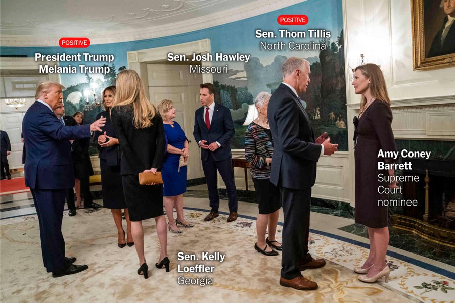 3/Over reliance on testing can get people in trouble. Like the White House super spreading event where people were presumably tested and so they dropped their guard. Even with a negative test, we have to be vigilant with masks, distancing, and ventilating indoors spaces.