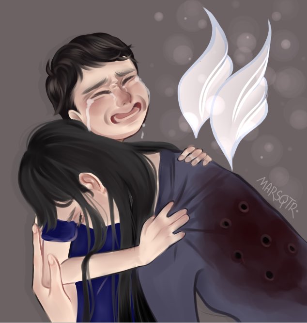 MarsQtr's tweet photo. A drawing I made about Arwa Al-Sanea  she won the custody of her son after FOUR years of legal battles, only to be shot and KILLED by her ex-husband, in-front of their son. This whole situation is sickening and inexcusable. 

#feminist 
#حق_اروى_الصانع
#justiceforArwa https://t.co/prCSbm6GWm
