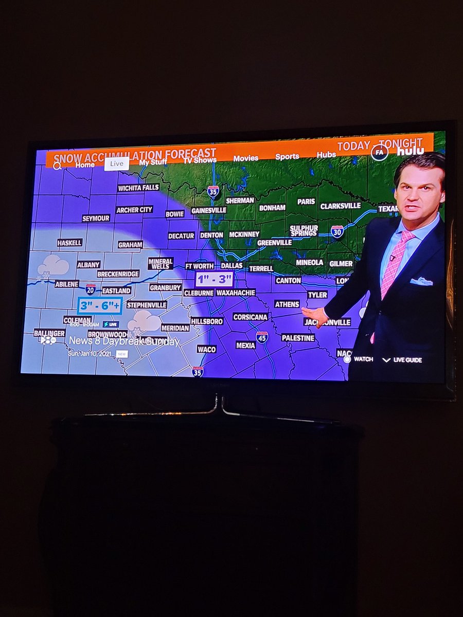 SchwabeSells's tweet photo. @cgreeneWFAA @KyleWeather @hannahdinhd @News8Daybreak Fingers crossed, please, for the kiddos ❄🌨🏔🎿 #IAMUP with #snow https://t.co/TWJoBwWr39