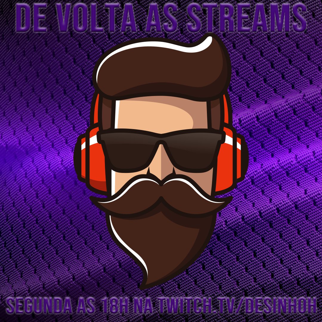 twitch.tv/desinhoh
segunda a partir das 18h..
aguardo vcs lá  <3