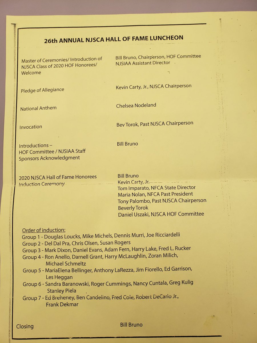 Congratulations Sue Rogers Today she was inducted into NJSCA Hall of Fame... Head Girls Tennis &amp; Golf to name a few &amp; Special Olympics Head Coach So Proud