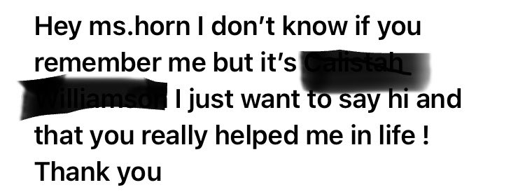 #YouMatter You’re making a difference in someone’s life!  So, don’t give up!  Keep inspiring.  They notice. ❤️