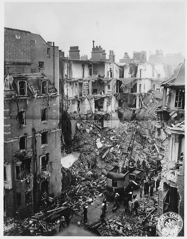 About the time of Operation Epsom, German propaganda kicked up a gear as officers enthused about devastating new Vergeltungswaffen (vengeance weapons) devastating London night after night.With such potent firepower on hand, the British capital was in ruins and victory loomed./3